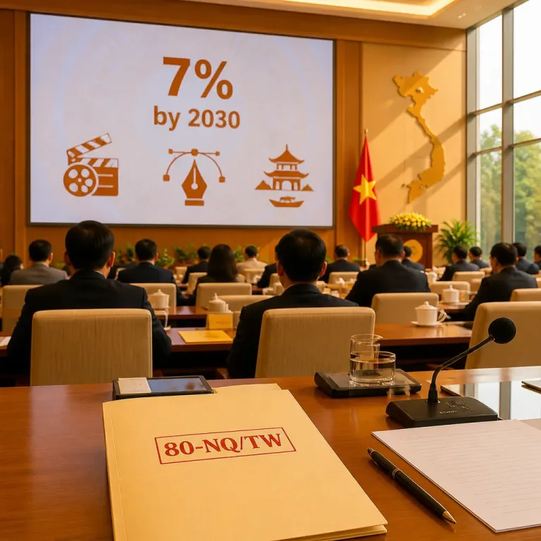 Vietnam stanoví cíle: kulturní průmysl má do roku 2030 přispívat 7 % k HDP a vytvořit národní značky