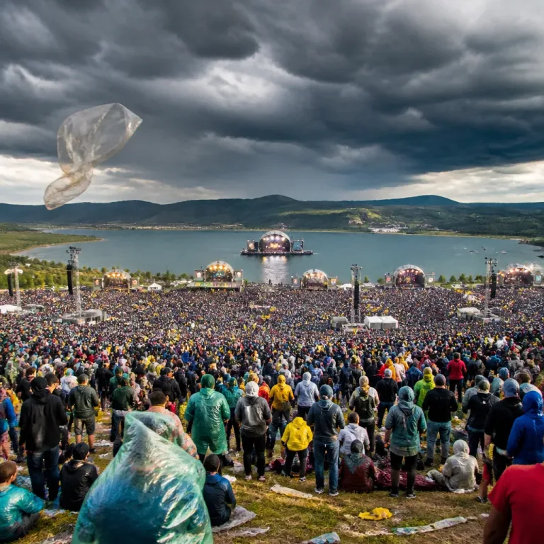 Let It Roll u Jezera Most přilákal přes 25 tisíc fanoušků, festival provázelo vedro i přerušení programu