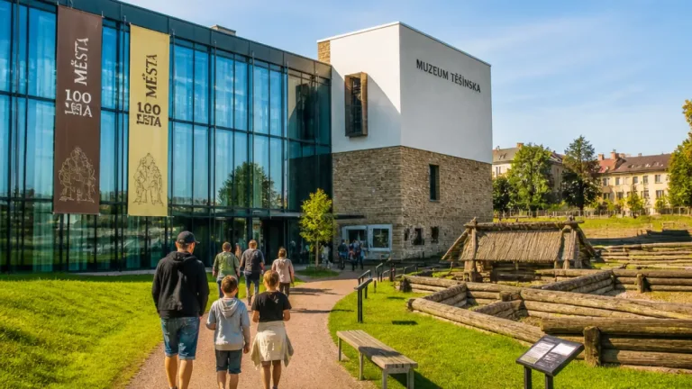 Kultura v centru: Český Těšín slaví sto let, Muzeum Těšínska představuje moderní expozice a archeopark