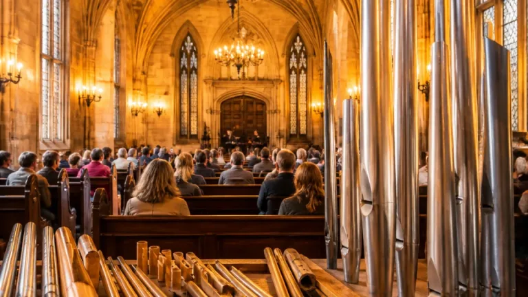 Kutná Hora hostí Český varhanní festival v gotickém Rytířském sále Hrádku