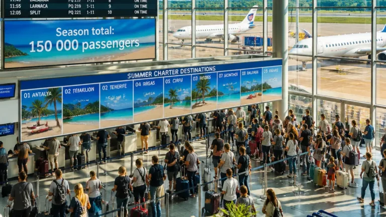 Letiště Pardubice hlásí rekordní sezonu: odbavilo už 150 tisíc cestujících