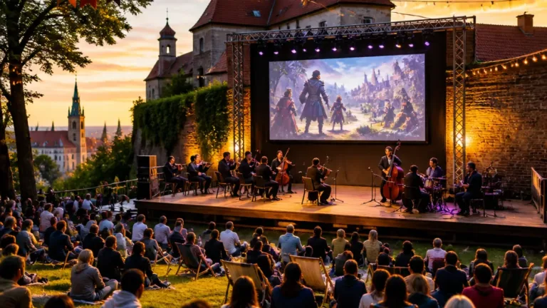 Letní program Filharmonie oživuje Brno: Špilberk mísí klasiku, jazz i hudbu z her