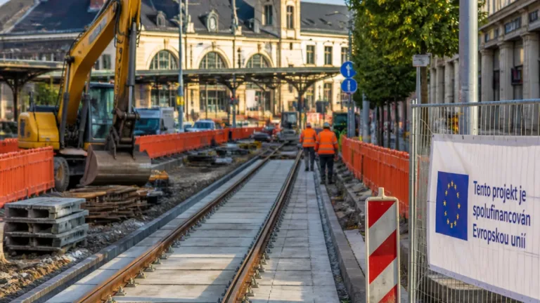 Liberec vypisuje zakázku na téměř kilometrovou opravu tramvajové tratě k nádraží