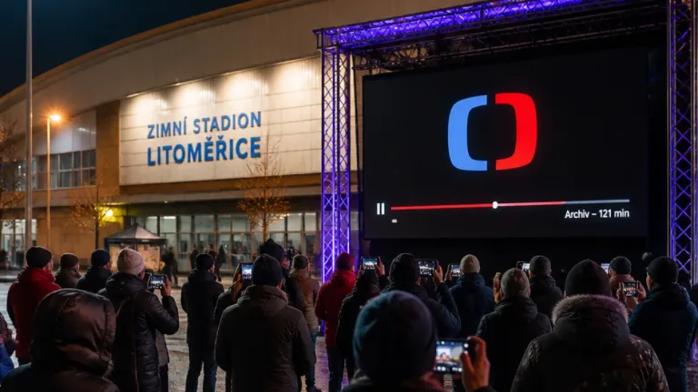 Litoměřice v televizním přenosu: duel s Kolínem byl v archivu ČT, diváci měli přístup k záznamu