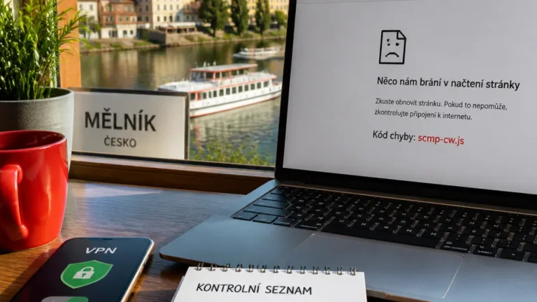 Mělník: když stránka nenačte souhlas s personalizací — co zkontrolovat a jak postupovat