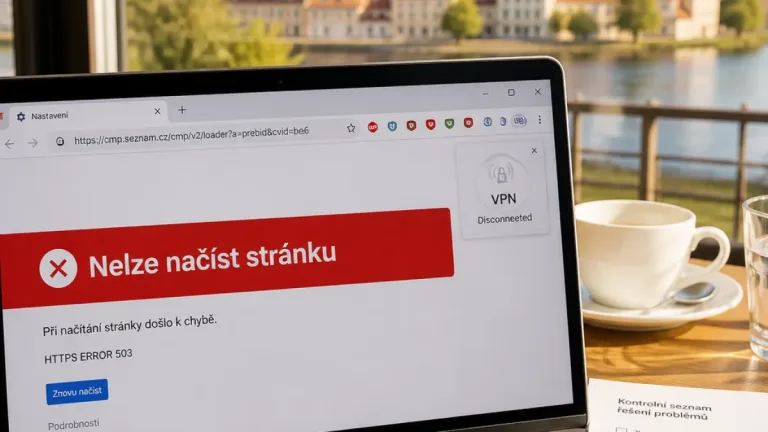Mělník: proč se vám může nedařit načíst zpravodajské stránky a jak problém vyřešit
