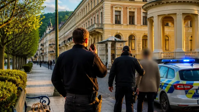 Mimo službu sloužící kriminalista rozpoznal a přivedl muže podezřelého z loupeže v Teplicích