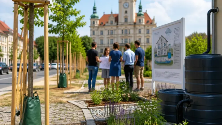 Mladá Boleslav plánuje zachytávat každou kapku. Město připravuje strategii proti suchu