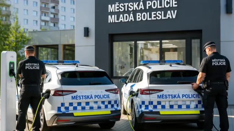 Mladá Boleslav testuje u městské policie elektromobily Škoda, zkušenosti vyhodnotí po měsíci
