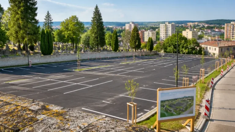 Mladá Boleslav: u Nového hřbitova vznikne 112 nových parkovacích míst