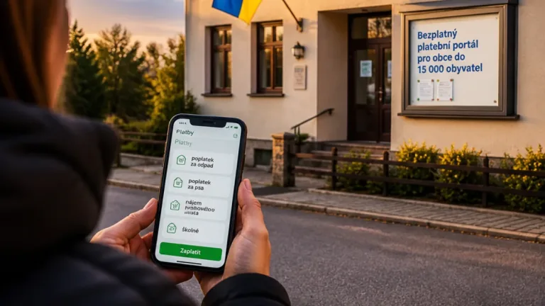 Moravskoslezský kraj spustil bezplatný Platební portál pro malé obce