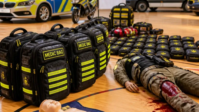 Moravskoslezští policisté dostanou nové zdravotnické soupravy a výcvik pro zásahy při ohrožení života