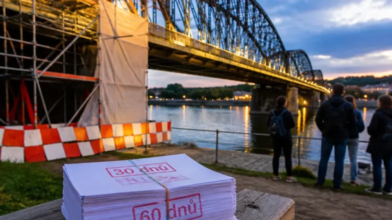Most u Výtoně čeká na jasné rozhodnutí státu, svaz cestujících požaduje lhůty