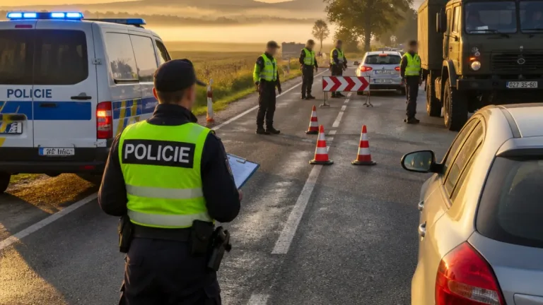 Na hranicích se Slovenskem začne 24hodinové cvičení policie, řidiče čekají namátkové kontroly