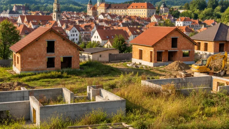 Na Jihočesku roste počet zahájených bytů, Českokrumlovsko se propadá na polovinu