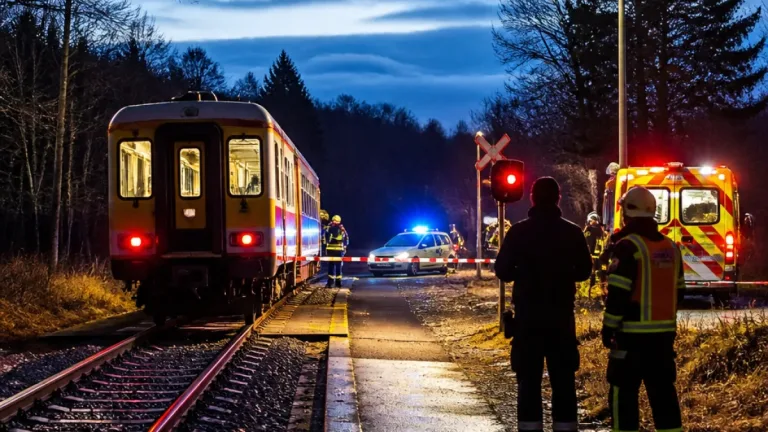 Na Náchodsku vlak usmrtil ženu, provoz na jednokolejné trati byl přerušen