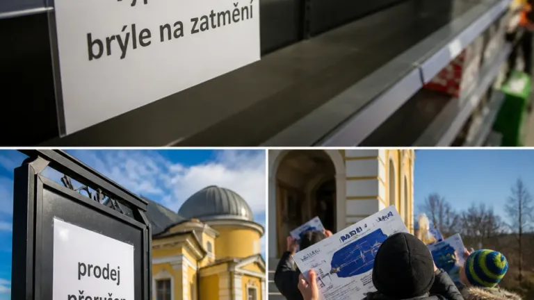 Na Plzeňsku vyprodány brýle k pozorování zatmění, hvězdárny vyhlásily stop stav
