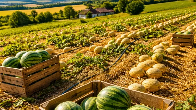 Na Vysočině dozrávají melouny: rodinná farma sklízí až šest tun v 600 metrech nad mořem