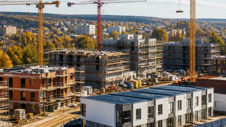Na Vysočině výrazně roste výstavba, zahájeno o 61 % více bytů než loni