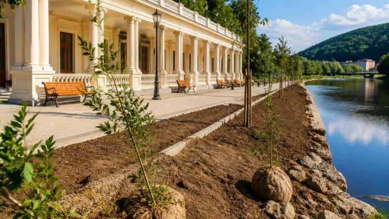 Náchod otevírá zrekonstruovanou kolonádu IDA, krajský projekt obnovuje lázeňství