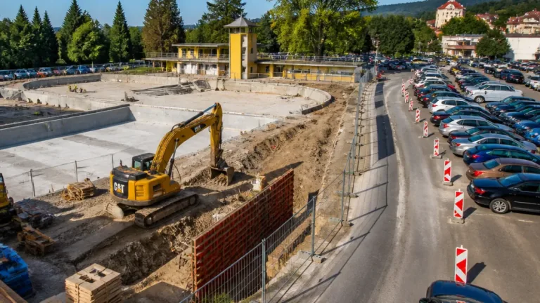 Náchod plánuje rekonstrukci Jiráskova koupaliště, velký bazén vyjde na ~20 milionů