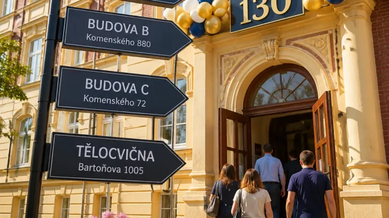 Náchodská škola Komenského si připomněla 130 let, otevřela všechny budovy