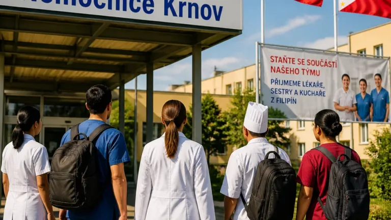 Nemocnice v Krnově doplňuje chybějící lékařský personál — přijde sedm fyzioterapeutů a tři radiologičtí asistenti z Filipín