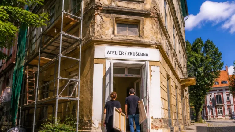 Neobyvatelný dům u Tomkova náměstí v Brně dostane šanci jako ateliér a zkušebna pro umělce