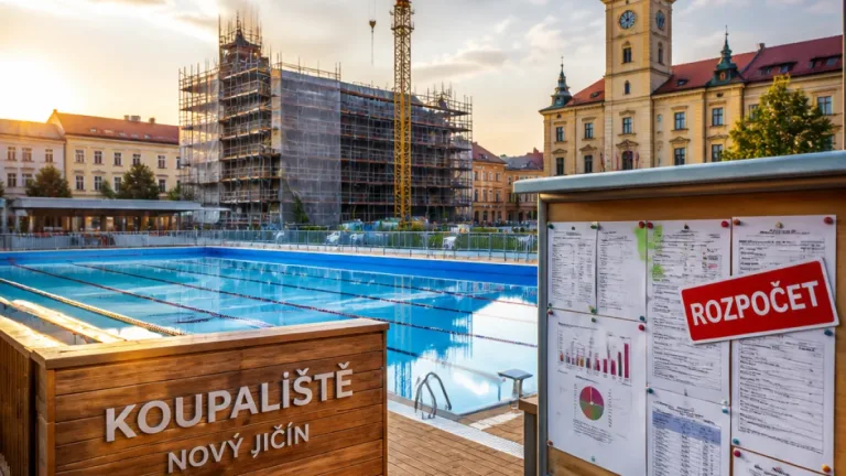 Nový Jičín dokončil největší investici dvou dekád, město čelí tlaku na rozpočet
