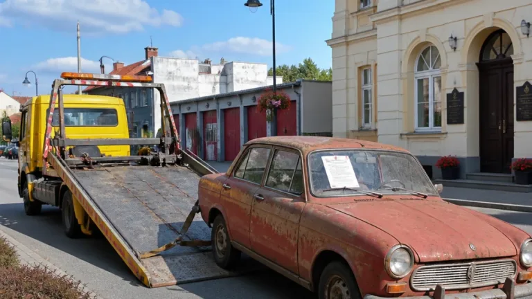 Nový Jičín zpřísňuje zásady pro autovraky, opuštěná auta bude rychle odtahovat a sešrotovávat
