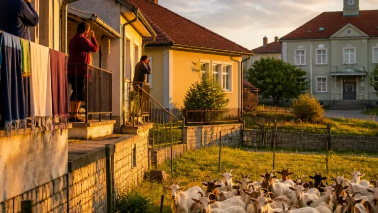 Obyvatelé Unkovic dlouhodobě trpí zápachem z velkého stáda koz; starosta bez pravomocí, úřady mlčí