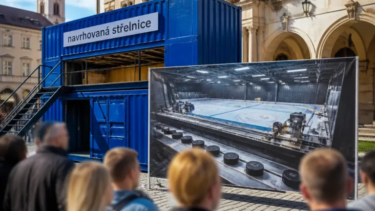 Olomouc bude muset přehodnotit plán na hokejovou střelnici, kontejnerová podoba neprojde