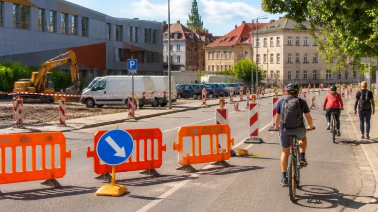 Olomouc čeká nová vlna uzavírek: kde budou omezení a jak dlouho potrvají
