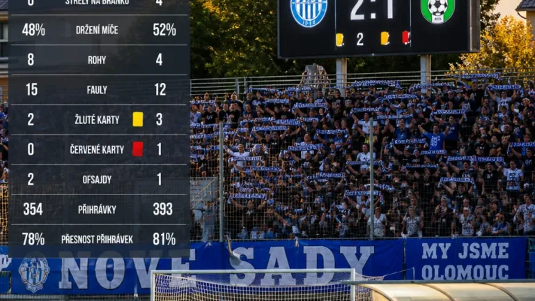 Olomouc: reportáž z utkání Nové Sady — MFK Vítkovice včetně statistik na Eurofotbal.cz