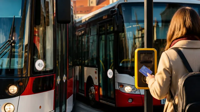 Olomouc spouští zkušebně bezhotovostní platby v tramvajích a autobusech