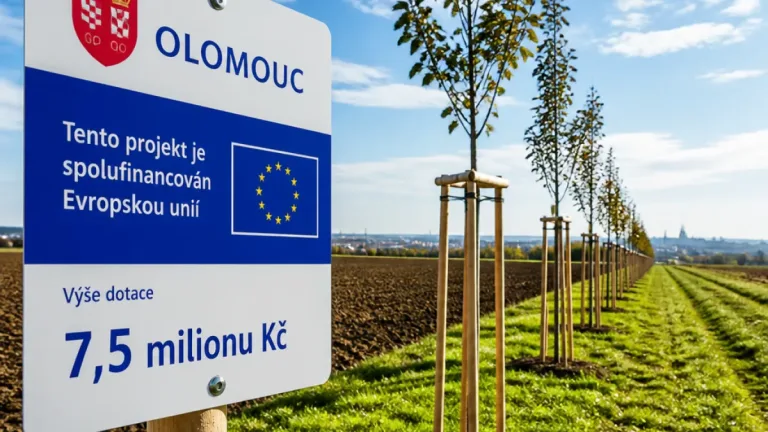 Olomouc vysází zelené pásy v Černovíru, Chválkovicích a Nemilanech za dotaci z EU