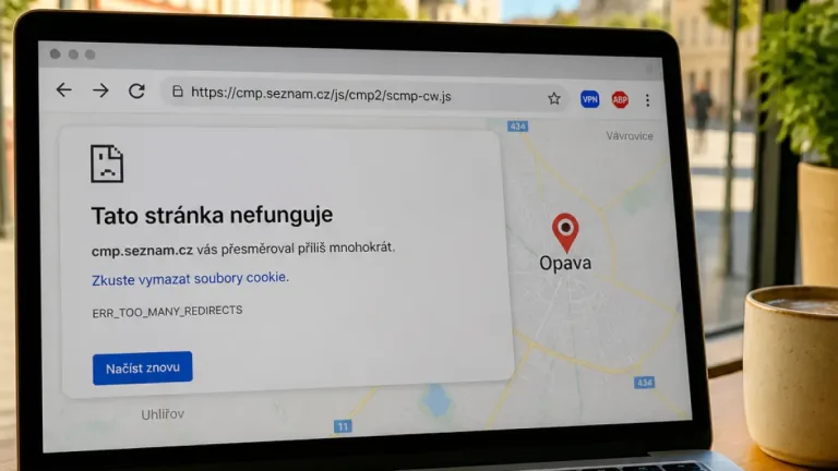 Opava: problém s načítáním okna pro souhlas s personalizací blokuje část webů