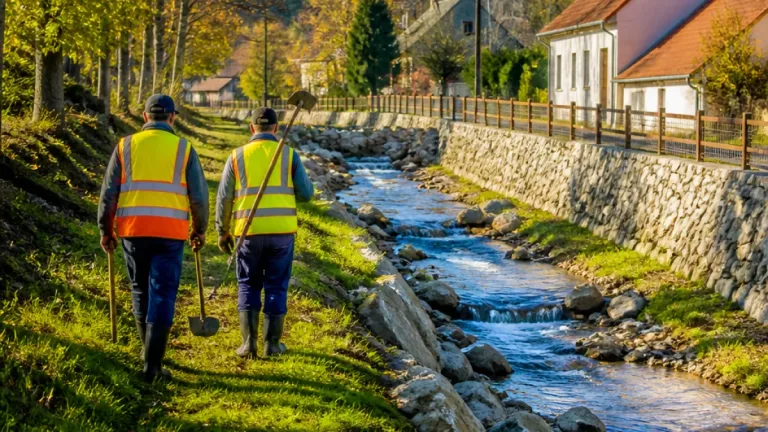 Opravy potoků na Berounsku za 1,8 milionu korun mají snížit riziko záplav