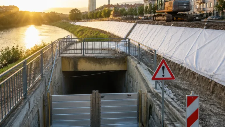 Ostrava posiluje protipovodňovou ochranu: čtyři úseky, navýšení hrází a zábrany podchodů