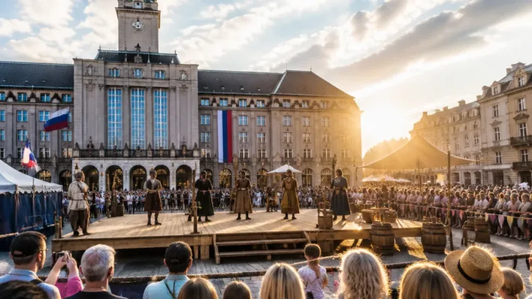 Ostrava zve na Den české státnosti: radnice, hejtmanství, slavnosti piva i drakiáda