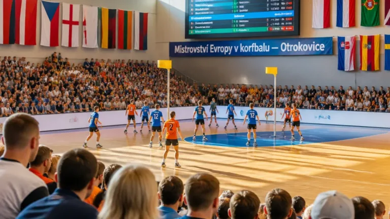 Otrokovice budou hostit základní skupiny mistrovství Evropy v korfbalu