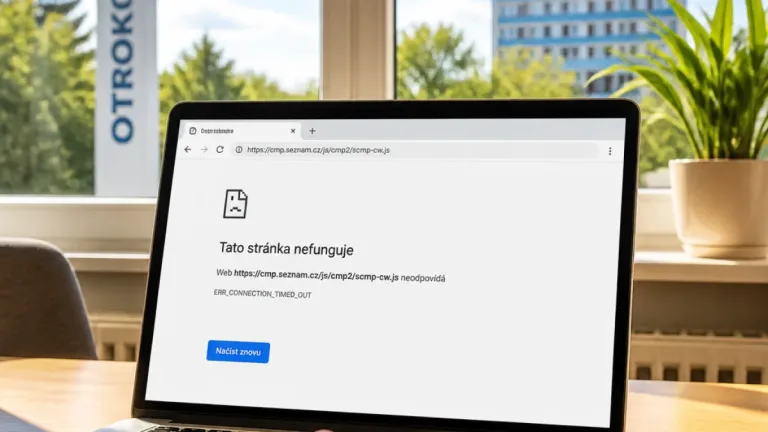Otrokovice: někteří čtenáři hlásí problém s načítáním souhlasu pro personalizaci na zpravodajských webech