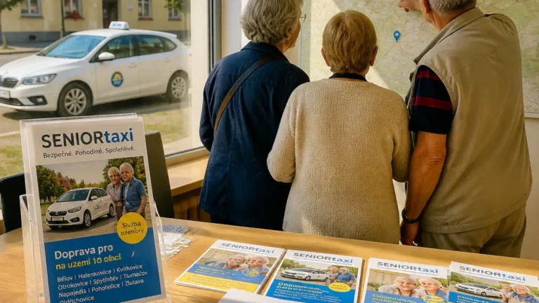 Otrokovice rozšiřují SENIORtaxi do 10 okolních obcí, registrace i přímo v obcích