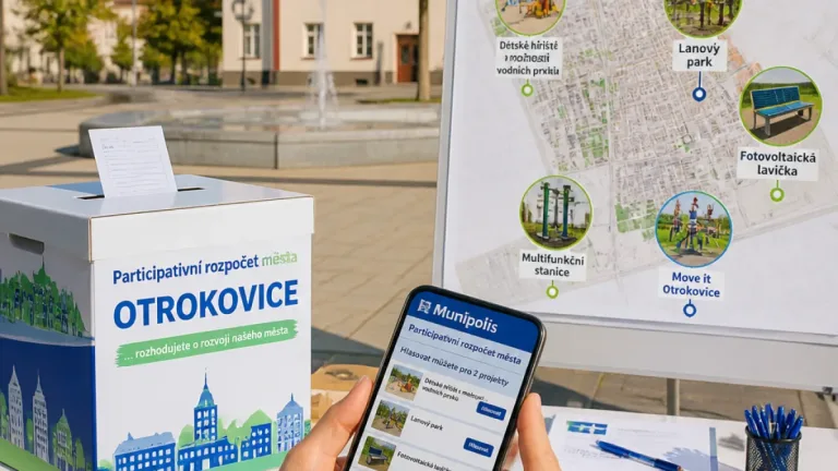 Otrokovice spouštějí hlasování v participativním rozpočtu POHNI městem, rozhodnou obyvatelé