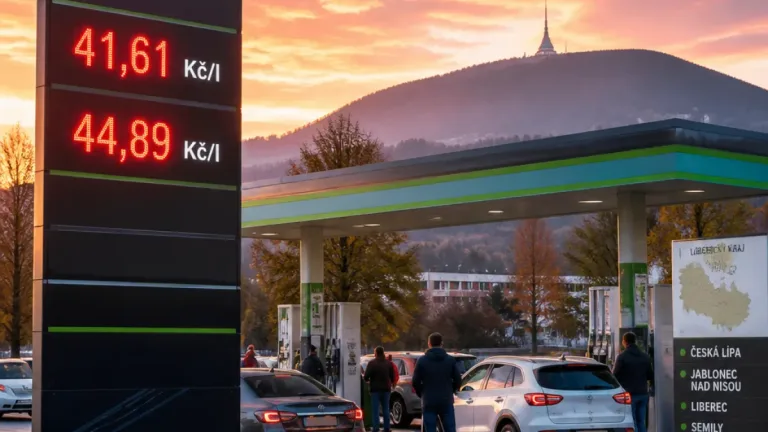 Paliva v Libereckém kraji dál zdražují, nejvíce se zvýšila nafta