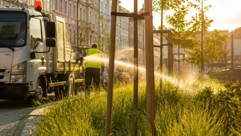 Pardubice mění režim péče o zeleň kvůli vedrům: méně sečí, více zálivky