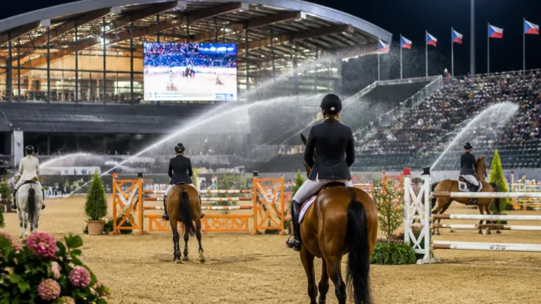 Pardubice: nová HIPPO ARENA zahájí provoz parkurovými závody, vstup pro diváky zdarma