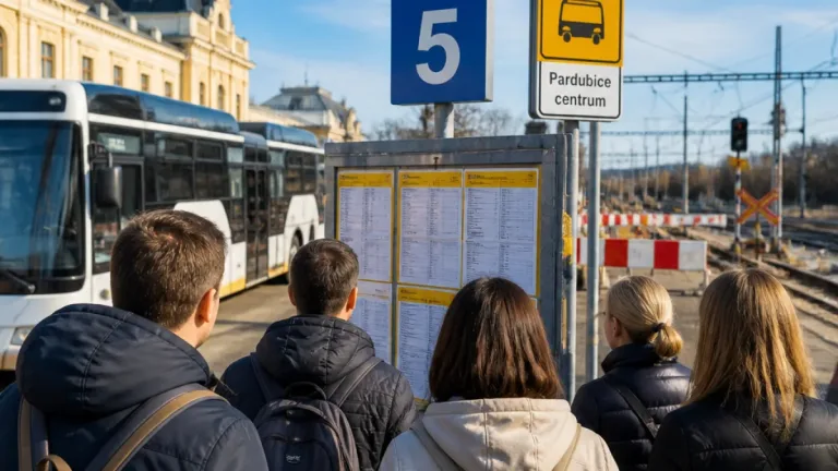 Pardubice: tři dny denních výluk na trati Pardubice–Chrudim, vlaky nahradí autobusy