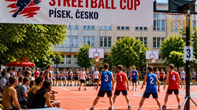 Písek čeká 13. ročník Kočí Algorit streetball cupu, hřiště ožije 22. srpna
