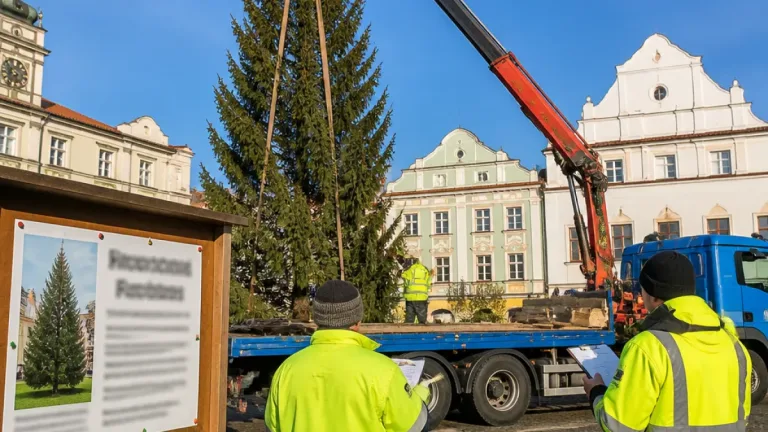 Písek hledá dárcovský jehličnan pro vánoční výzdobu města